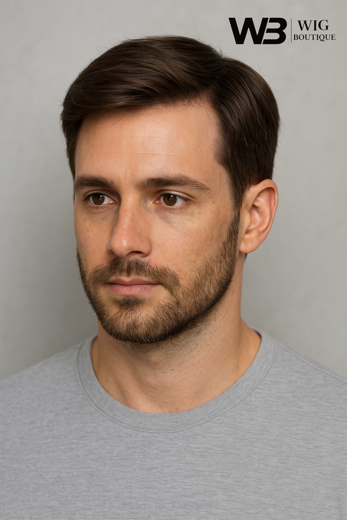 Best men’s hair wig Delhi – Lace front wig by Wig Boutique